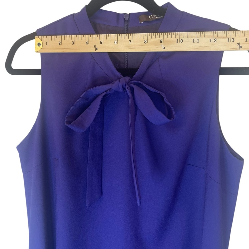 Cinderella Purple Mini Dress Sleeveless Crew Neck Size Medium - Picture 3 of 9